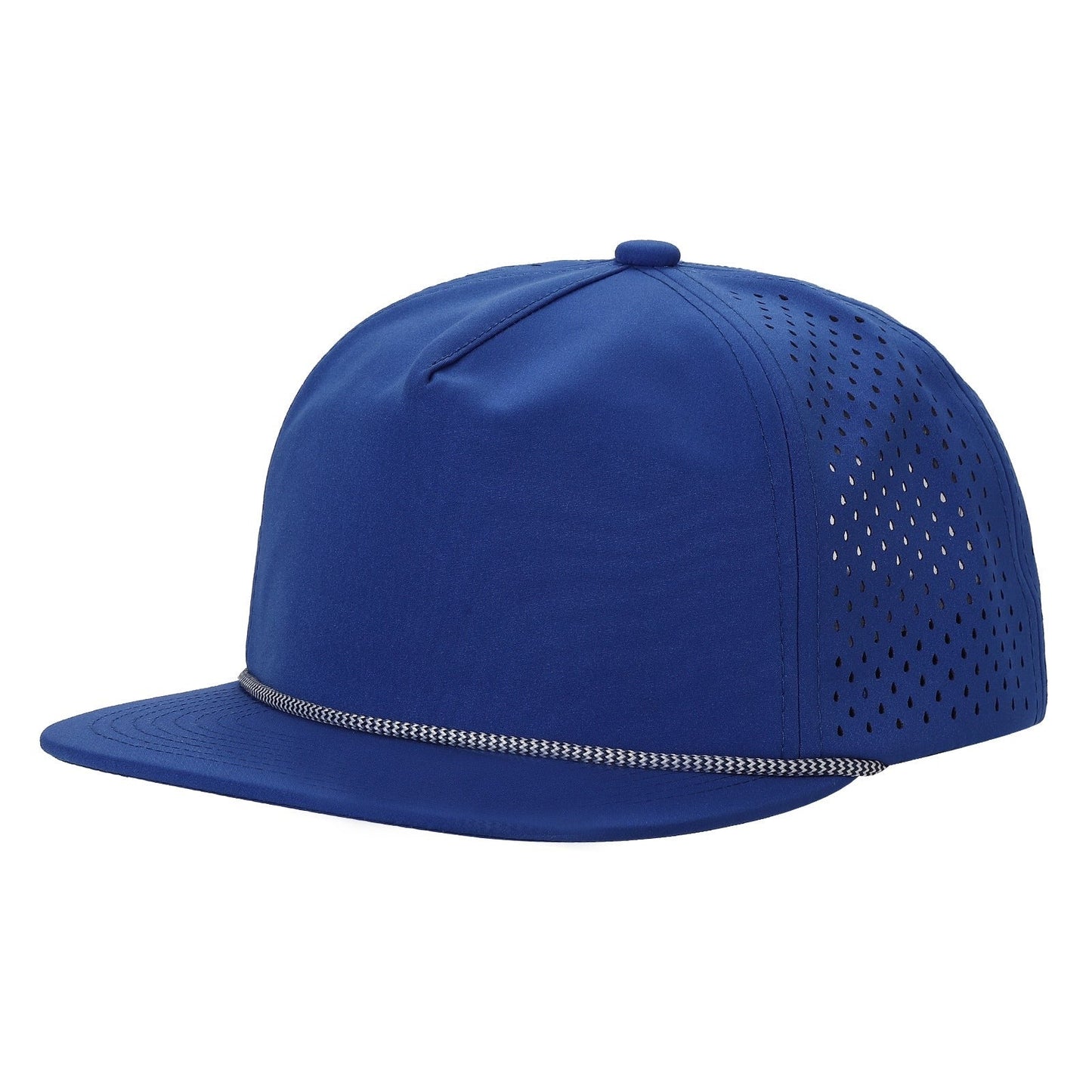 Rope Laser Performance Perforated 5-Panel Cap-Noeltiesmart.com