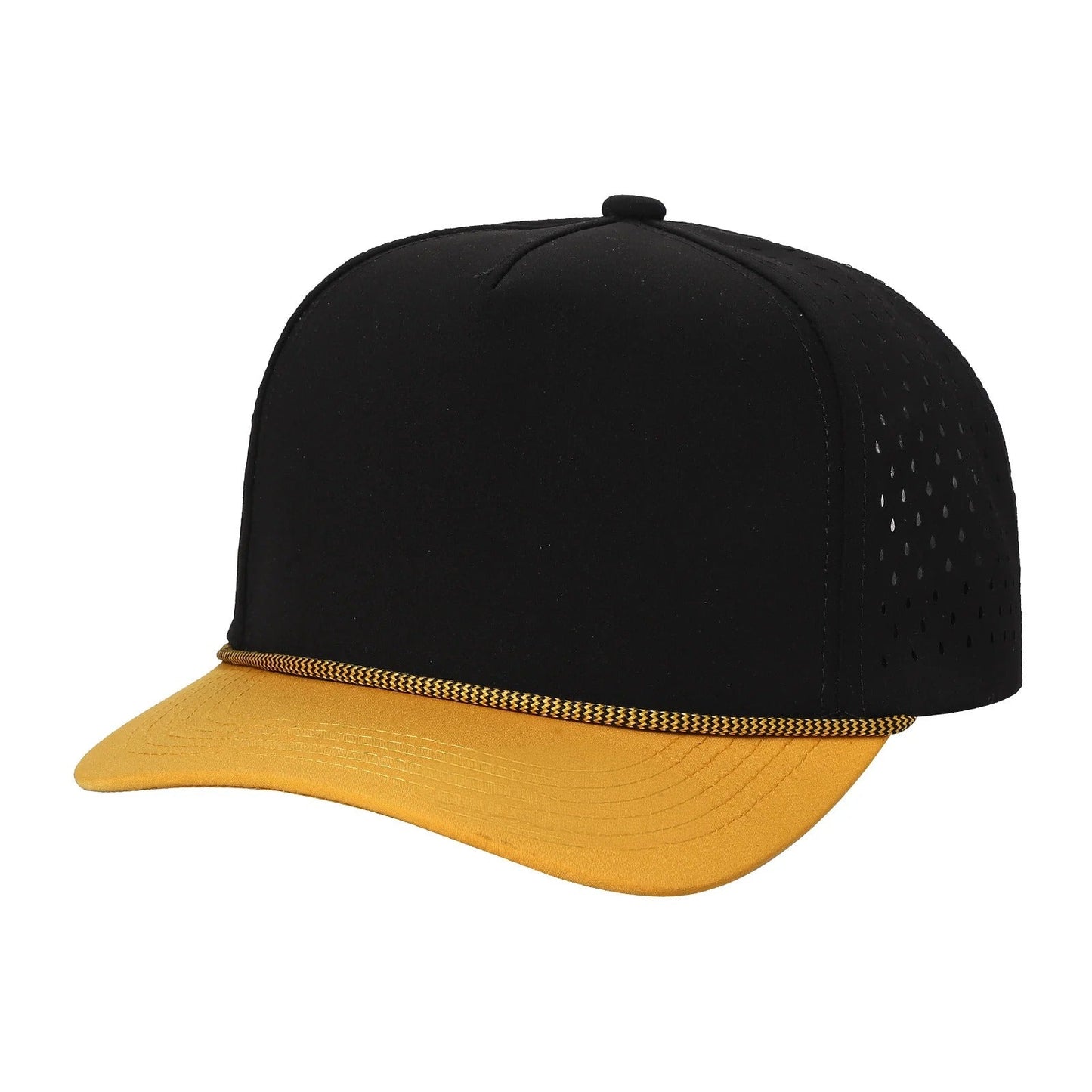 5 Panel Hydro Cap Waterproof Rope Snapback – Adjustable & Stylish-Noveltiesmart.com