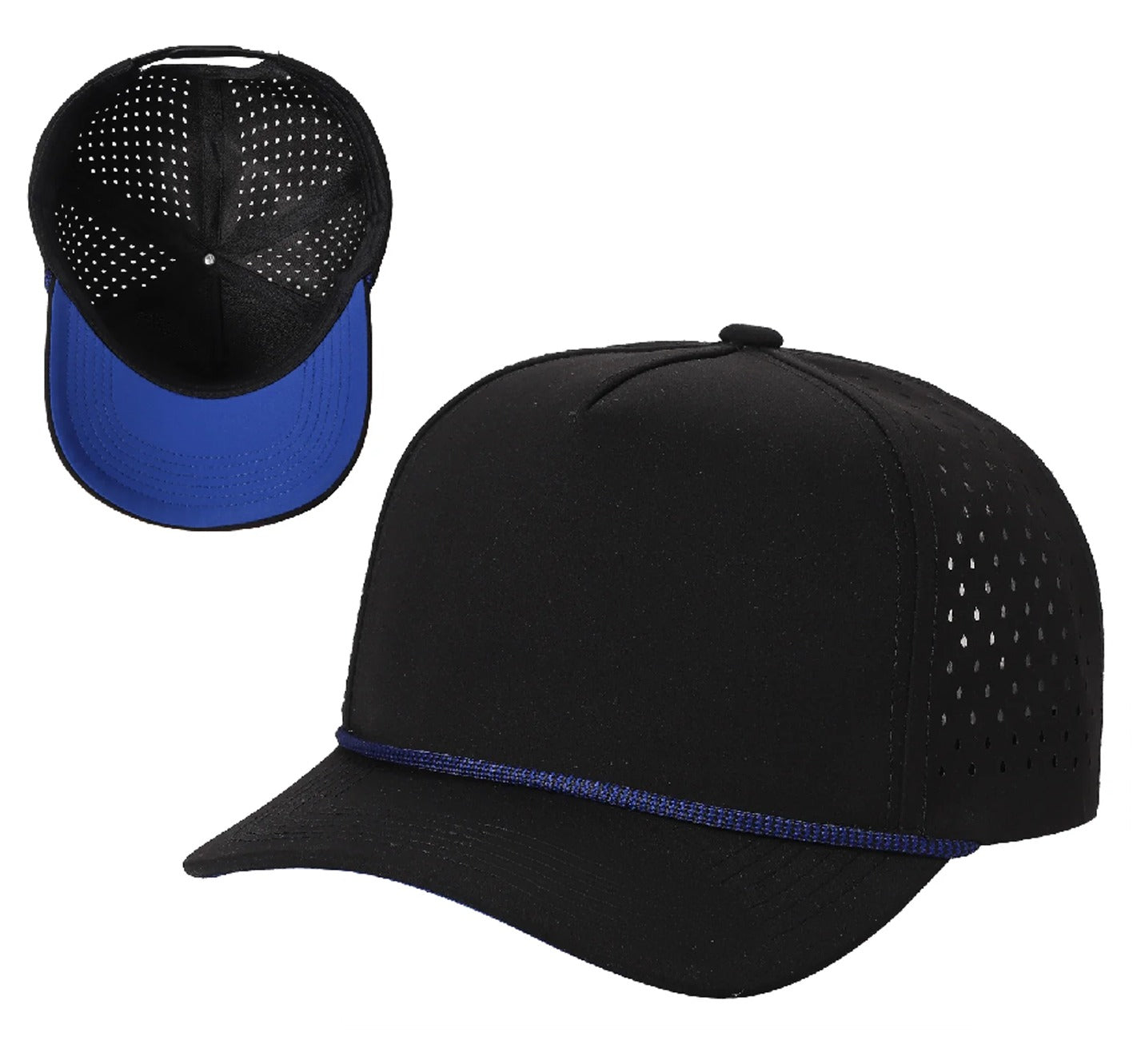 5 Panel Hydro Cap Waterproof Rope Snapback – Adjustable & Stylish-Noveltiesmart.com