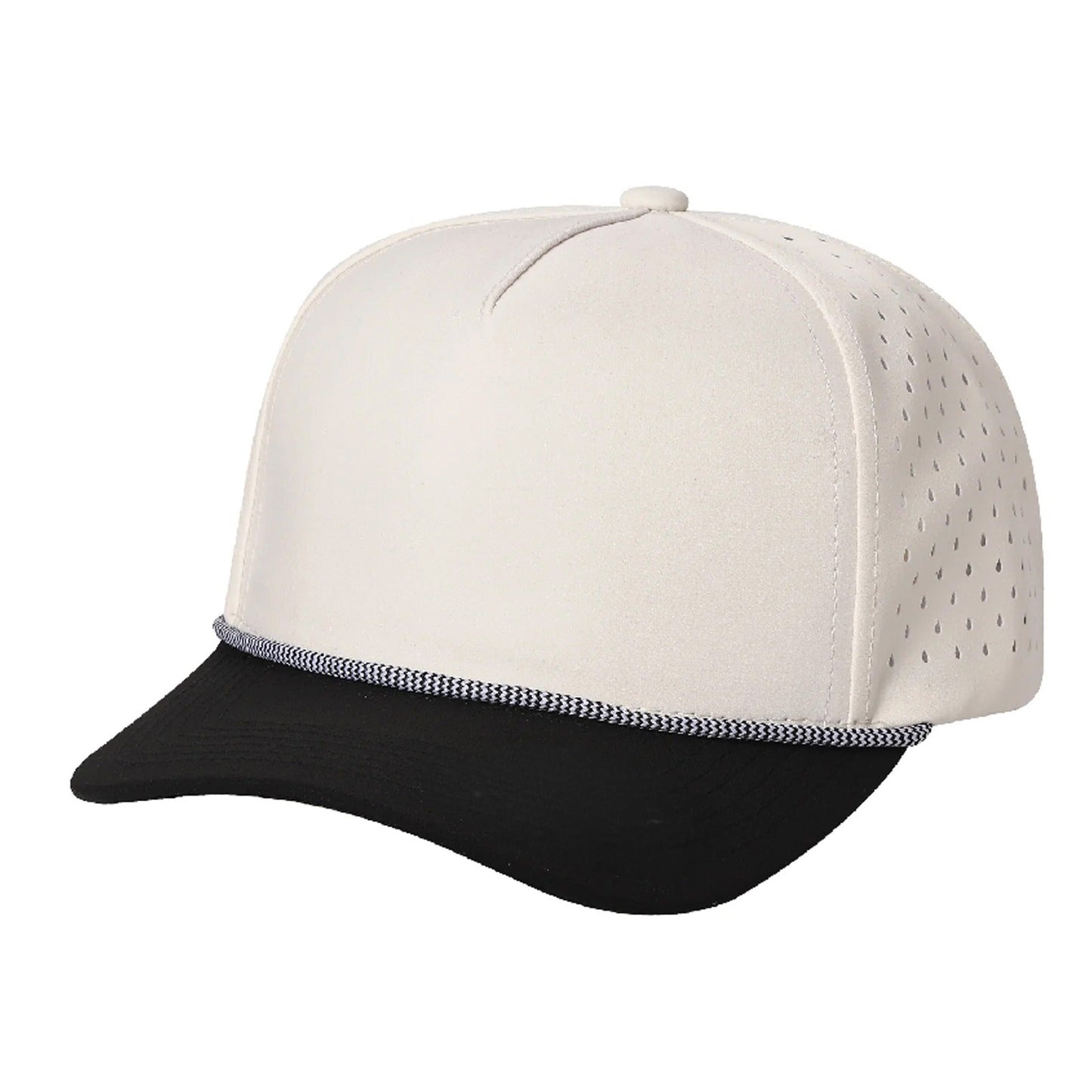 5 Panel Hydro Cap Waterproof Rope Snapback – Adjustable & Stylish-Noveltiesmart.com