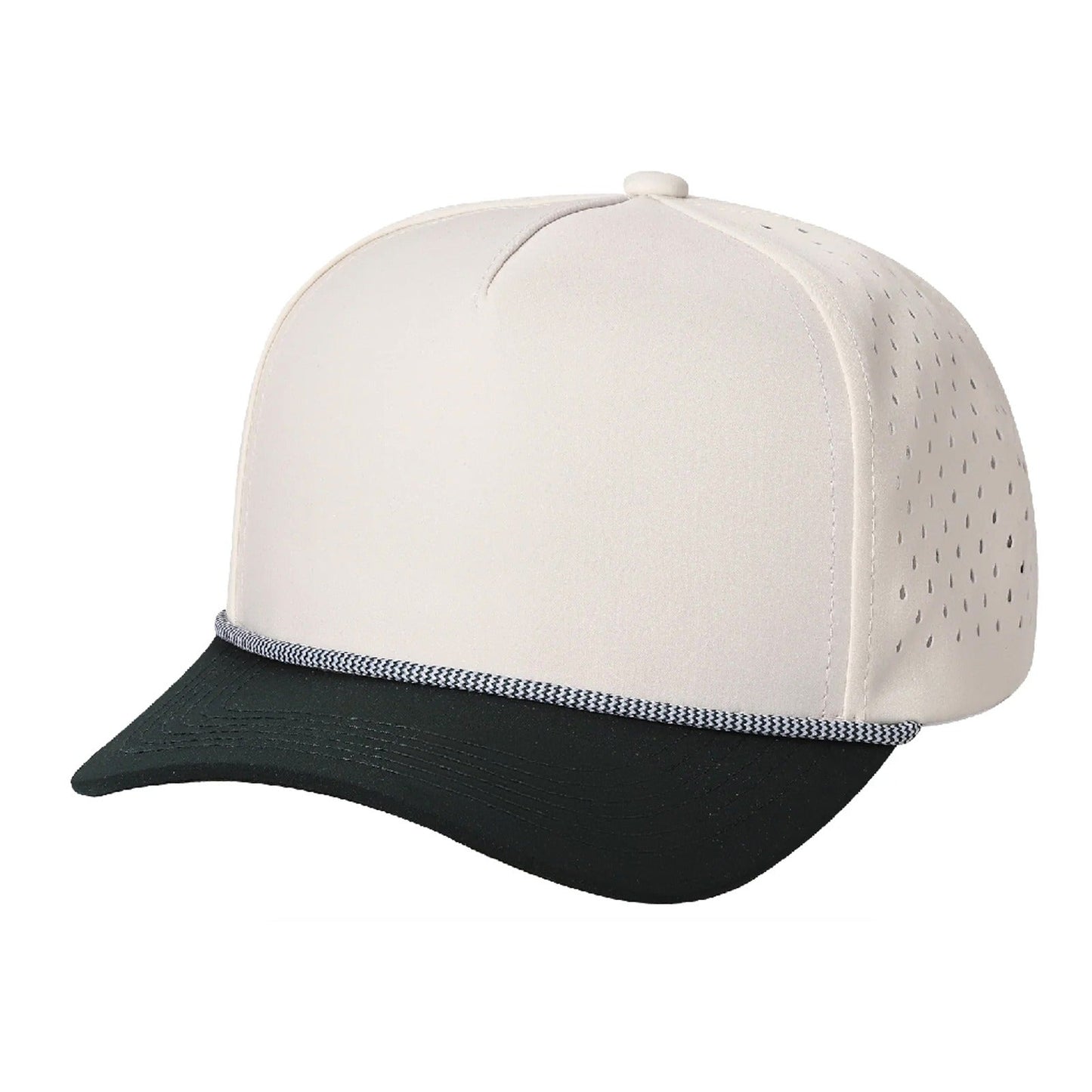 5 Panel Hydro Cap Waterproof Rope Snapback – Adjustable & Stylish-Noveltiesmart.com