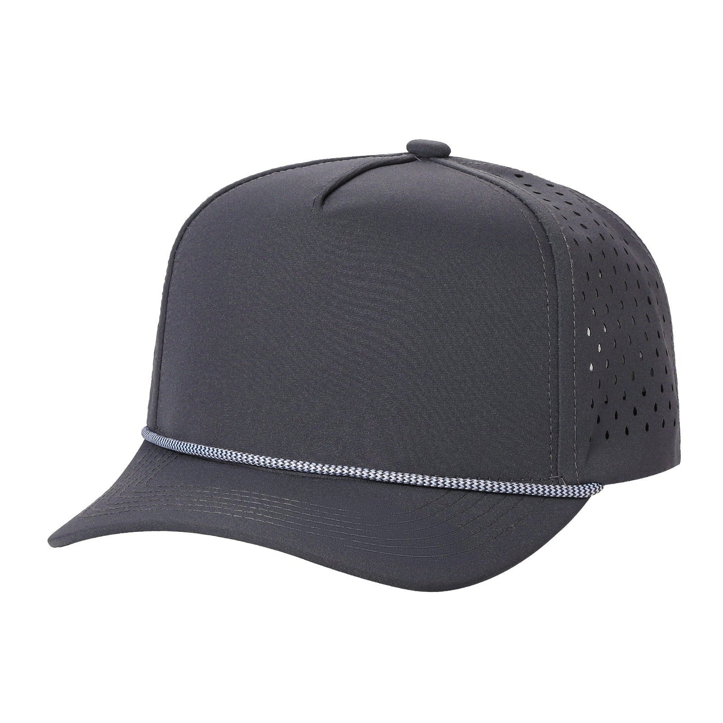 5 Panel Hydro Cap Waterproof Rope Snapback – Adjustable & Stylish-Noveltiesmart.com