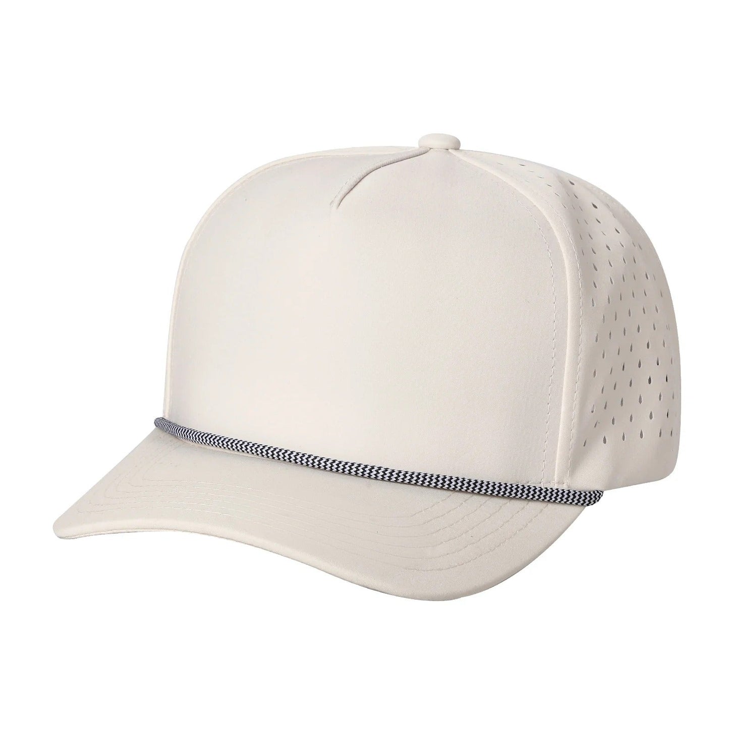 5 Panel Hydro Cap Waterproof Rope Snapback – Adjustable & Stylish-Noveltiesmart.com