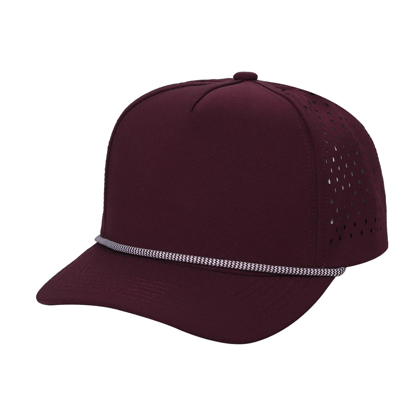 5 Panel Hydro Cap Waterproof Rope Snapback – Adjustable & Stylish-Noveltiesmart.com