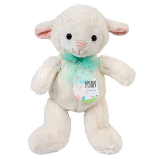 Plush White Lamb 13"