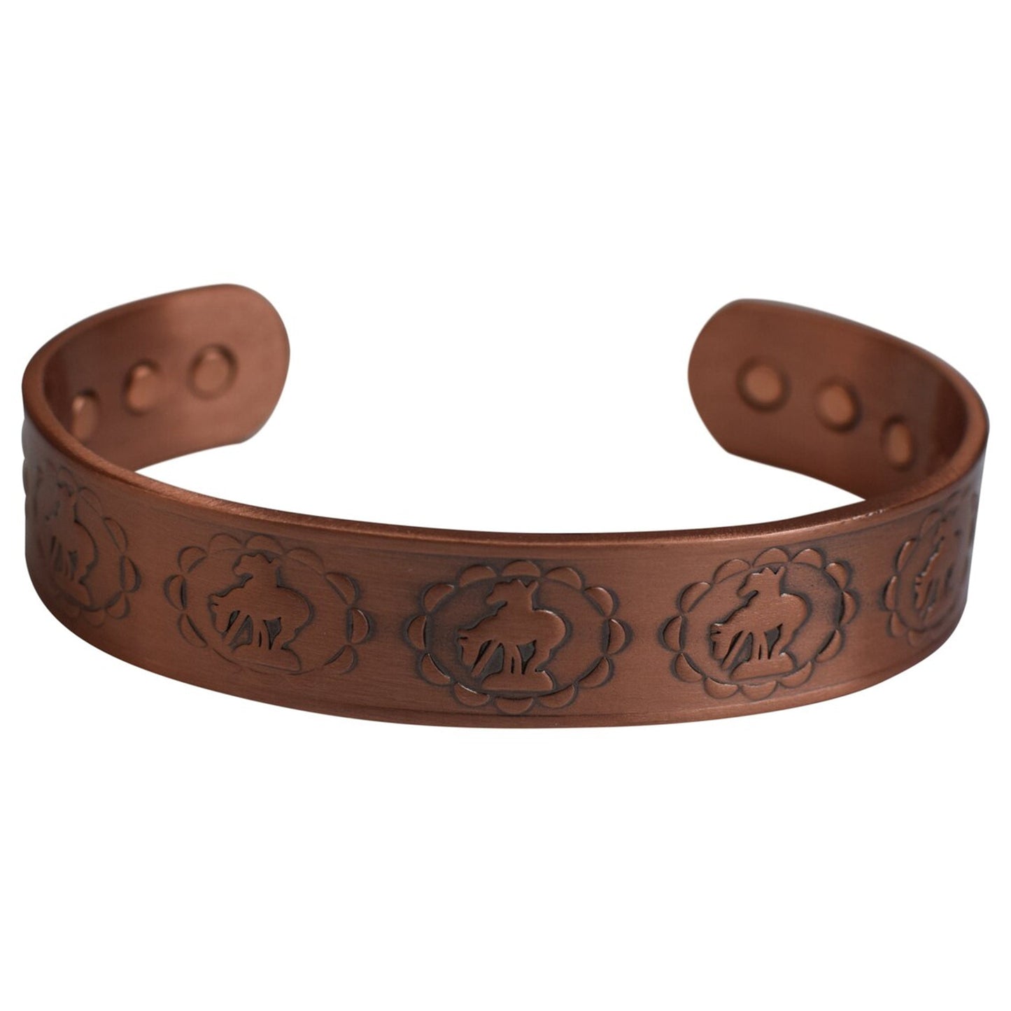 End of Trail Pure Copper Six Magnet Bracelet