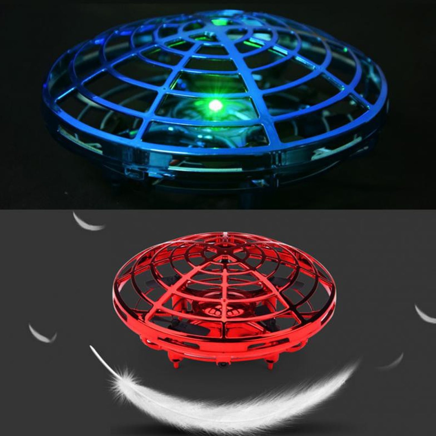 Motion Censored Self-Flying Light-Up Hover UFO Wholesale - NoveltiesMart.com Wholesale