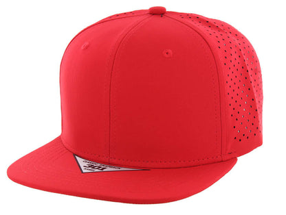 K301DP Kamel 6-Panel Flat Bill Hydro Snapback Cap-Noveltiesmart.com