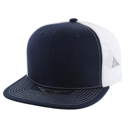 Kamel 301 – 6 Panel Trucker Snapback Cap with Seamless Front Panel