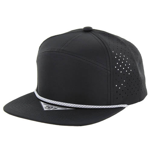 Kamel 7 Panel Mid-Structured Rope Water Resistant 707 Snapback Trucker Cap