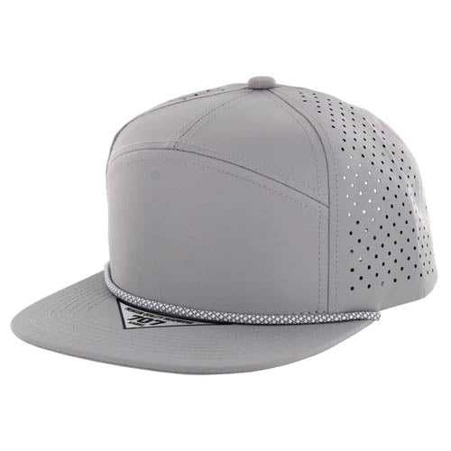 Kamel 7 Panel Mid-Structured Rope Water Resistant 707 Snapback Trucker Cap