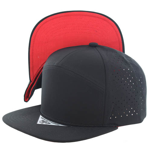 Kamel K707DPS 7-Panel Hydro Flat Adjustable Snapback Trucker Cap