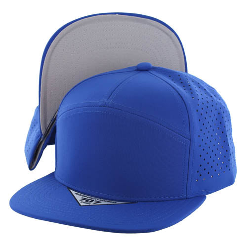 Kamel K707DPS 7-Panel Hydro Flat Adjustable Snapback Trucker Cap