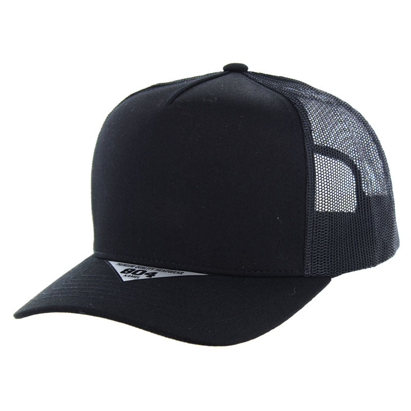 Kamel 804 5 Panel Mesh High Crown Slight Curve Trucker Adjustable Snapback