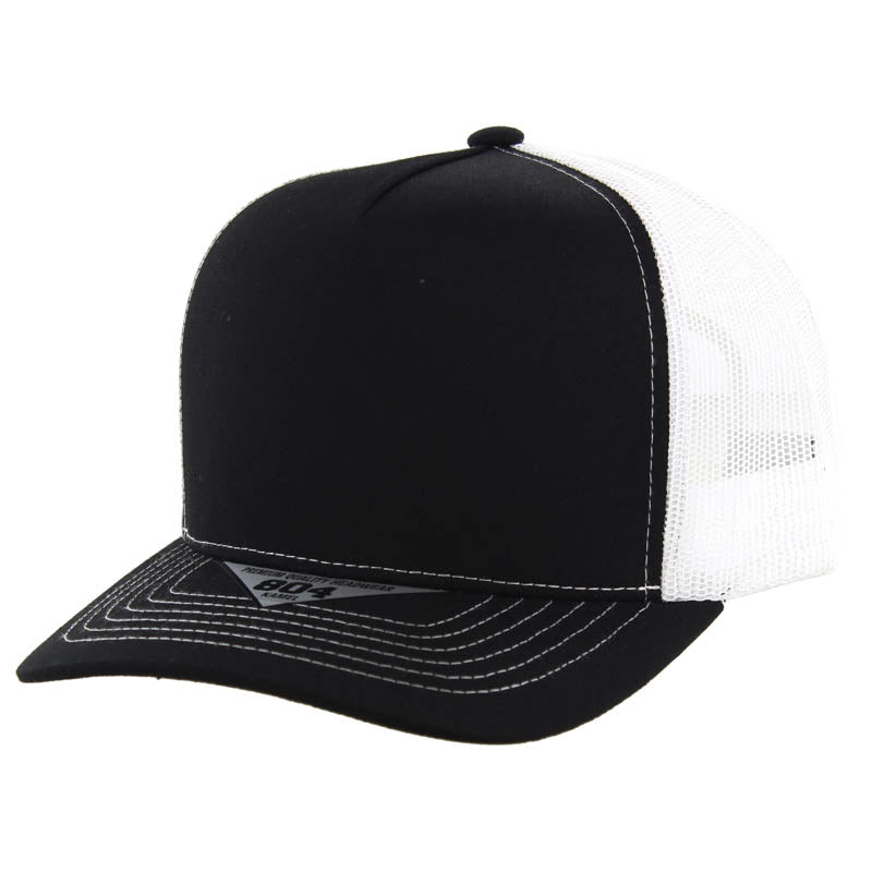 Kamel 804 5 Panel Mesh High Crown Slight Curve Trucker Adjustable Snapback