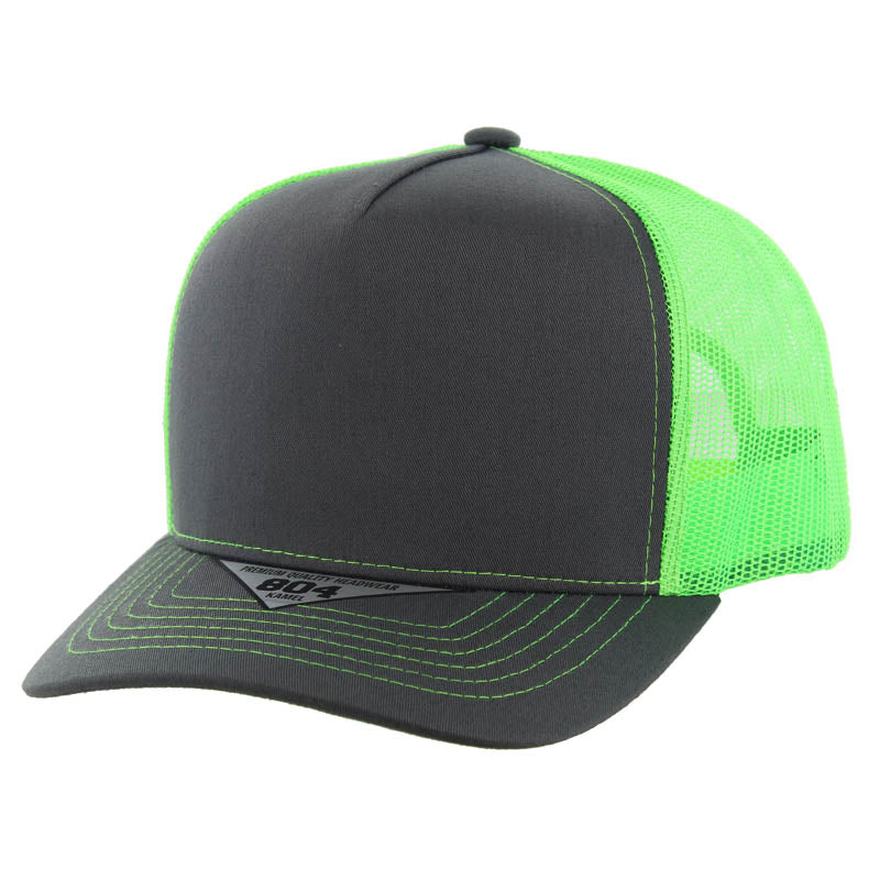 Kamel 804 5 Panel Mesh High Crown Slight Curve Trucker Adjustable Snapback