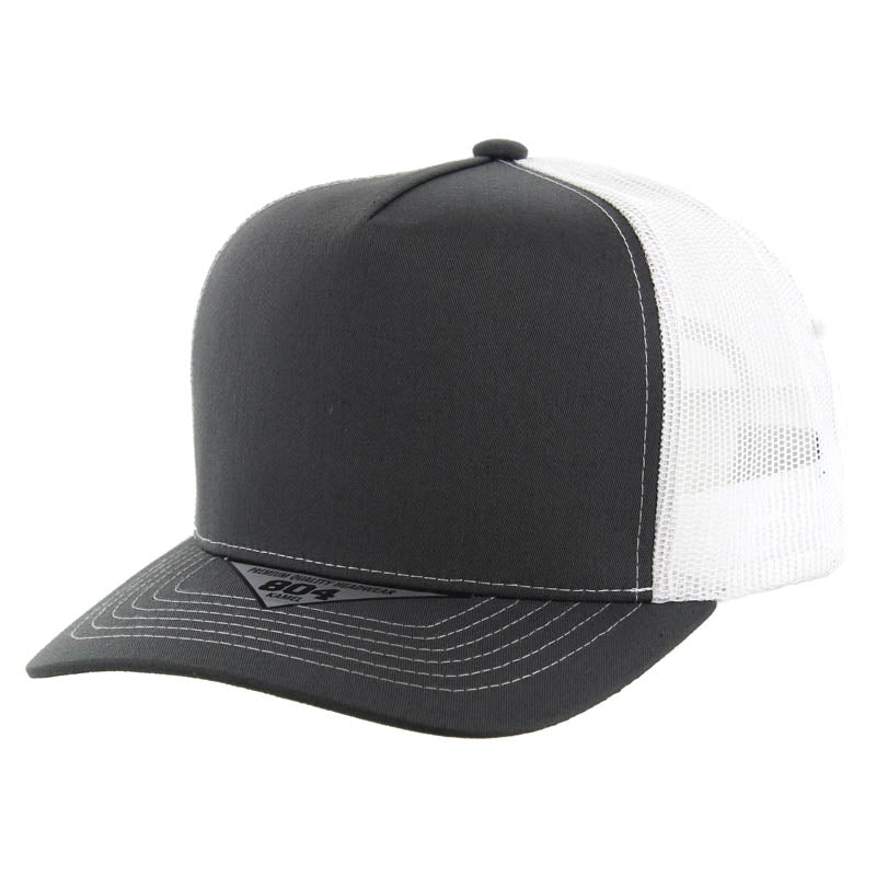 Kamel 804 5 Panel Mesh High Crown Slight Curve Trucker Adjustable Snapback