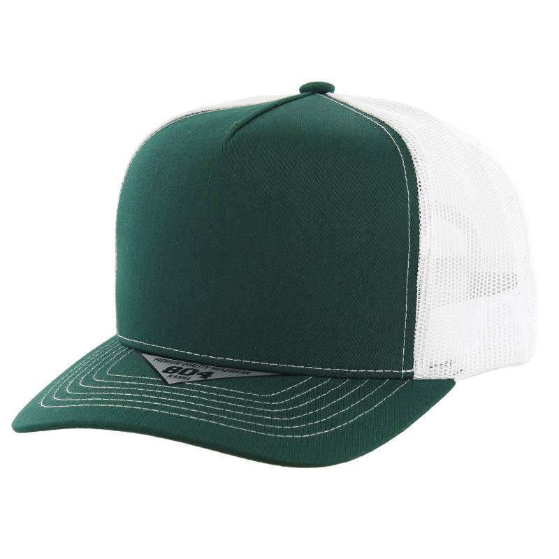 Kamel 804 5 Panel Mesh High Crown Slight Curve Trucker Adjustable Snapback