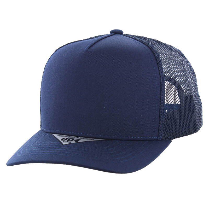 Kamel 804 5 Panel Mesh High Crown Slight Curve Trucker Adjustable Snapback