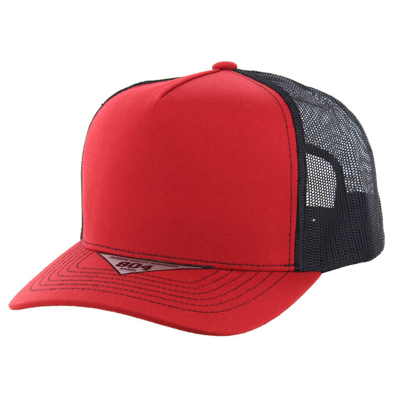 Kamel 804 5 Panel Mesh High Crown Slight Curve Trucker Adjustable Snapback