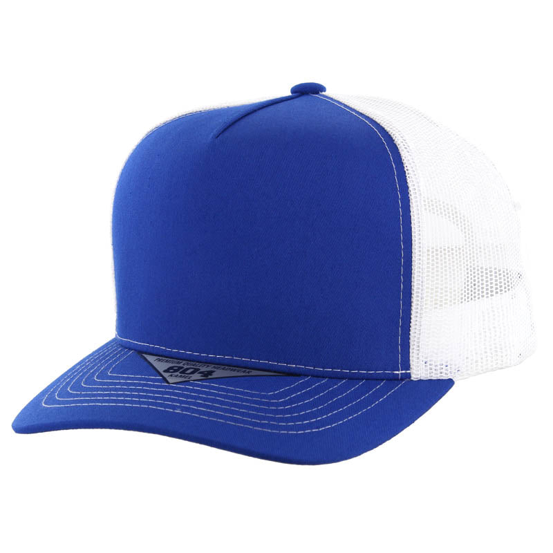 Kamel 804 5 Panel Mesh High Crown Slight Curve Trucker Adjustable Snapback