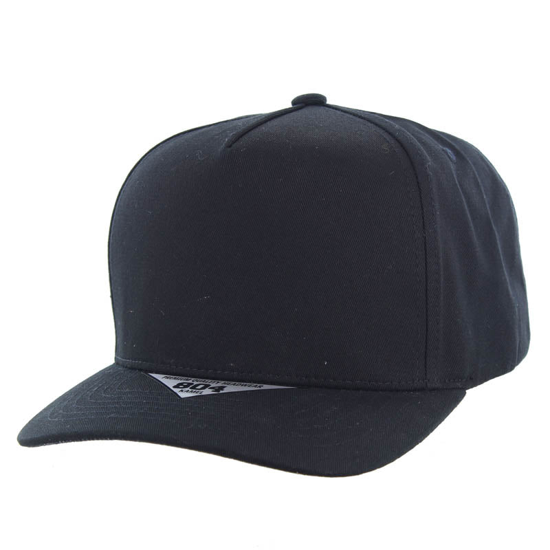 Kamel 804 5 Panel High Crown Slight Curve Trucker Snapback Cap