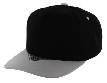 Kamel 804 5 Panel High Crown Slight Curve Trucker Snapback Cap