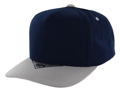 Kamel 804 5 Panel High Crown Slight Curve Trucker Snapback Cap