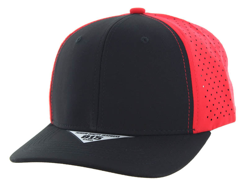 Kamel 815 Hydro Performance Snapback Trucker Cap with Slight Curve