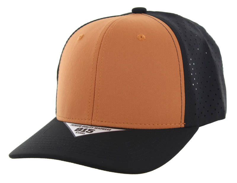 Kamel 815 Hydro Performance Snapback Trucker Cap with Slight Curve