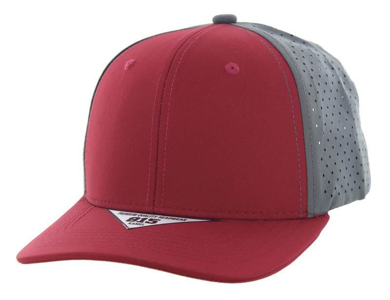 Kamel 815 Hydro Performance Snapback Trucker Cap with Slight Curve