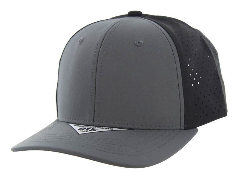 Kamel 815 Hydro Performance Snapback Trucker Cap with Slight Curve