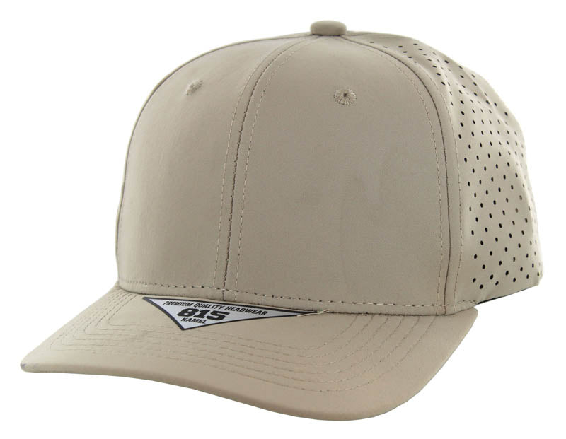 Kamel 815 Hydro Performance Snapback Trucker Cap with Slight Curve