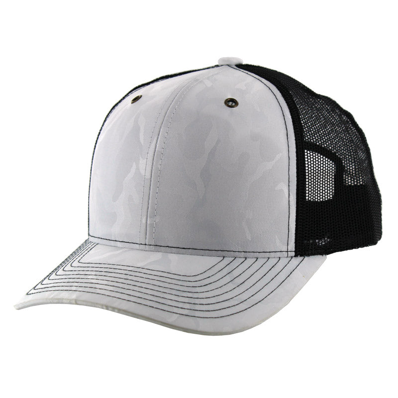 Youth Kids Kamel 815 Snapback Mesh Trucker Cap Slight Curve Hat