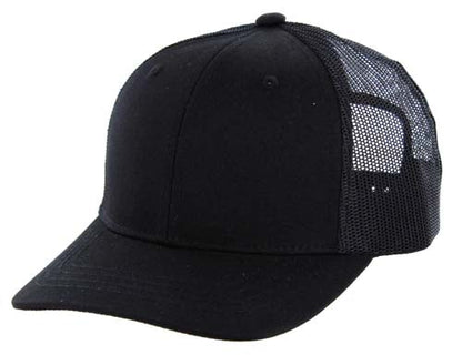 Youth Kids Kamel 815 Snapback Mesh Trucker Cap Slight Curve Hat