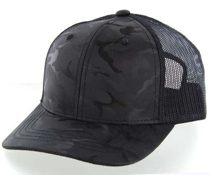 Youth Kids Kamel 815 Snapback Mesh Trucker Cap Slight Curve Hat