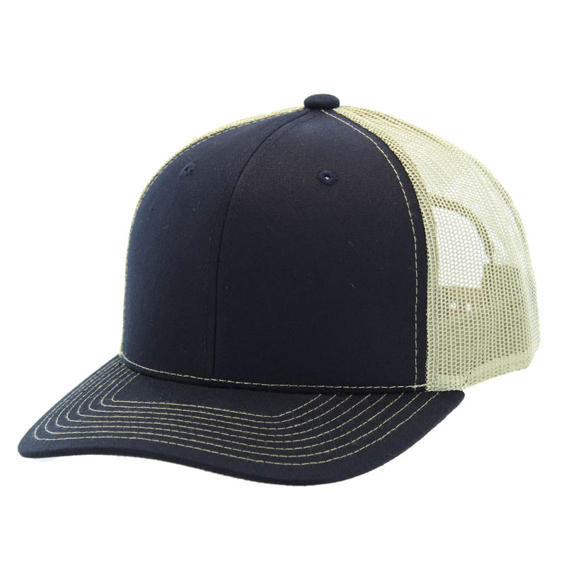 Kamel 815 Snapback Mesh Trucker Cap – Slight Curve Hat