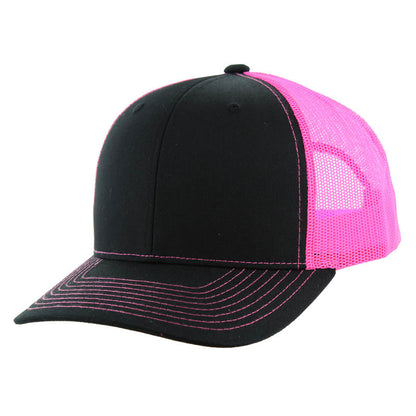 Kamel 815 Snapback Mesh Trucker Cap – Slight Curve Hat