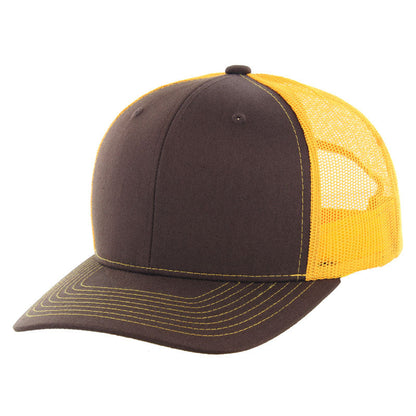 Kamel 815 Snapback Mesh Trucker Cap – Slight Curve Hat