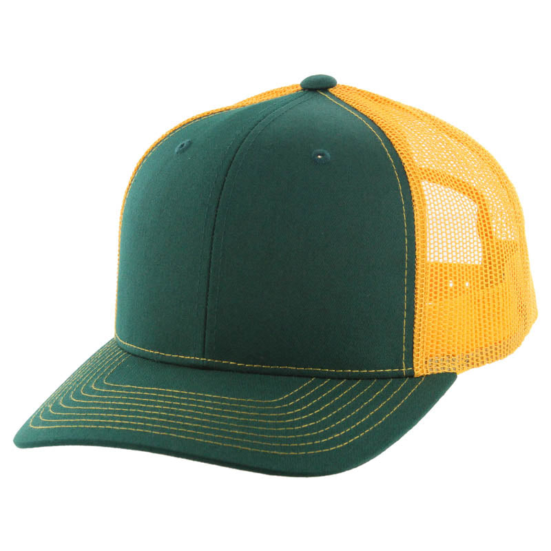 Kamel 815 Snapback Mesh Trucker Cap – Slight Curve Hat