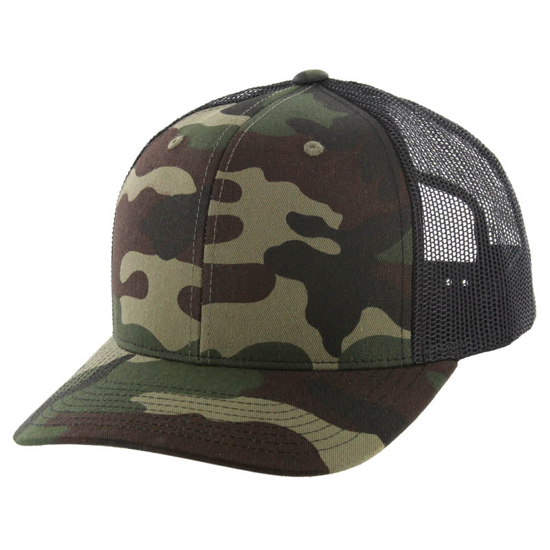 Kamel 815 Snapback Mesh Trucker Cap – Slight Curve Hat