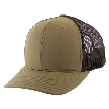 Kamel 815 Snapback Mesh Trucker Cap – Slight Curve Hat