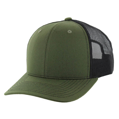 Kamel 815 Snapback Mesh Trucker Cap – Slight Curve Hat