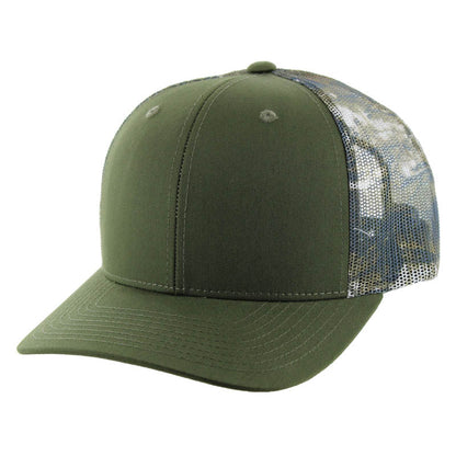 Kamel 815 Snapback Mesh Trucker Cap – Slight Curve Hat