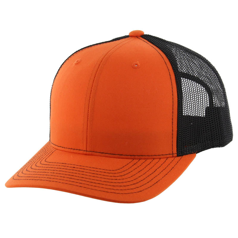 Kamel 815 Snapback Mesh Trucker Cap – Slight Curve Hat