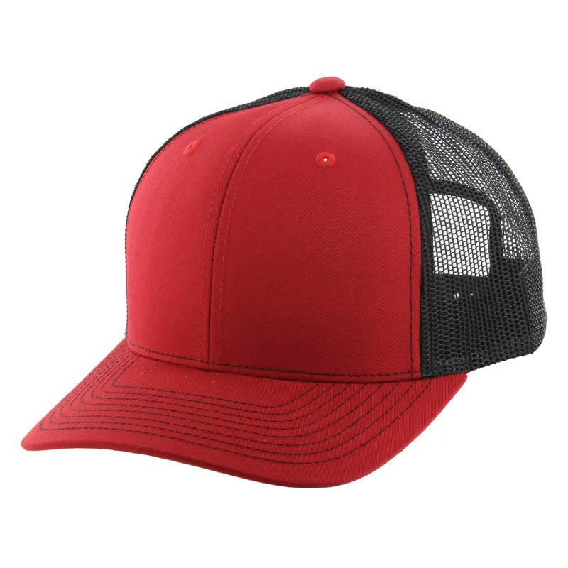 Kamel 815 Snapback Mesh Trucker Cap – Slight Curve Hat