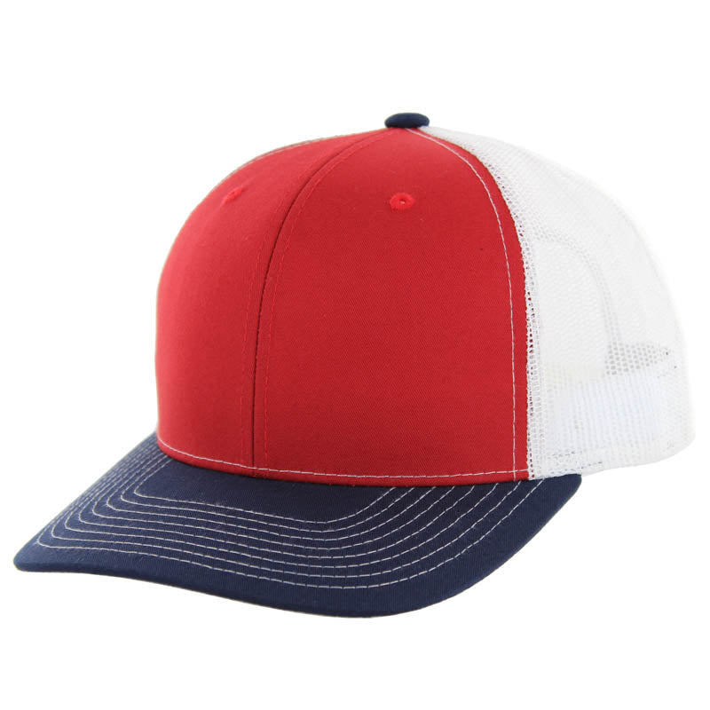 Kamel 815 Snapback Mesh Trucker Cap – Slight Curve Hat