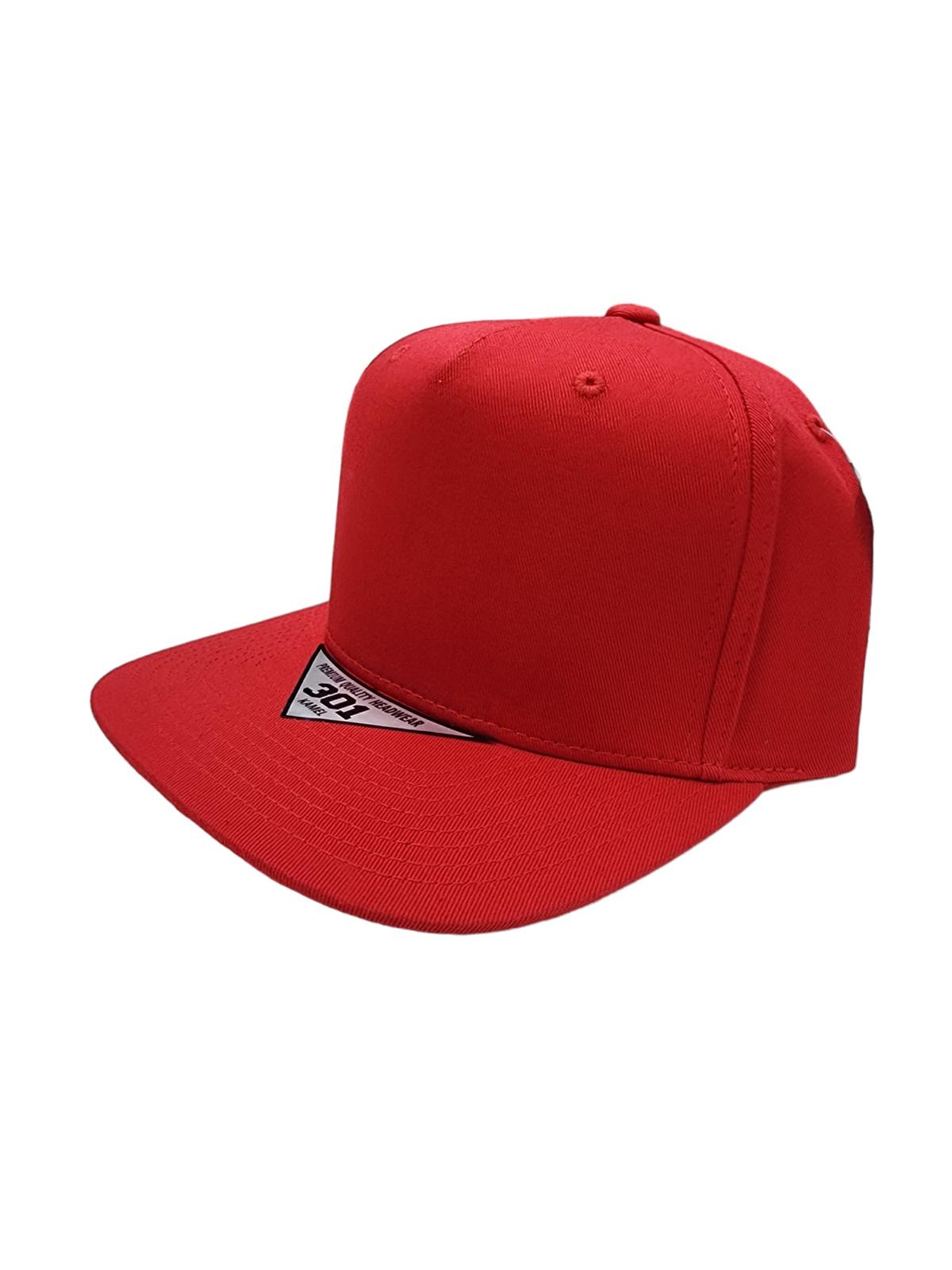 Kamel 301 – Solid 5 Panel Snapback Cap-Noveltiesmart.com