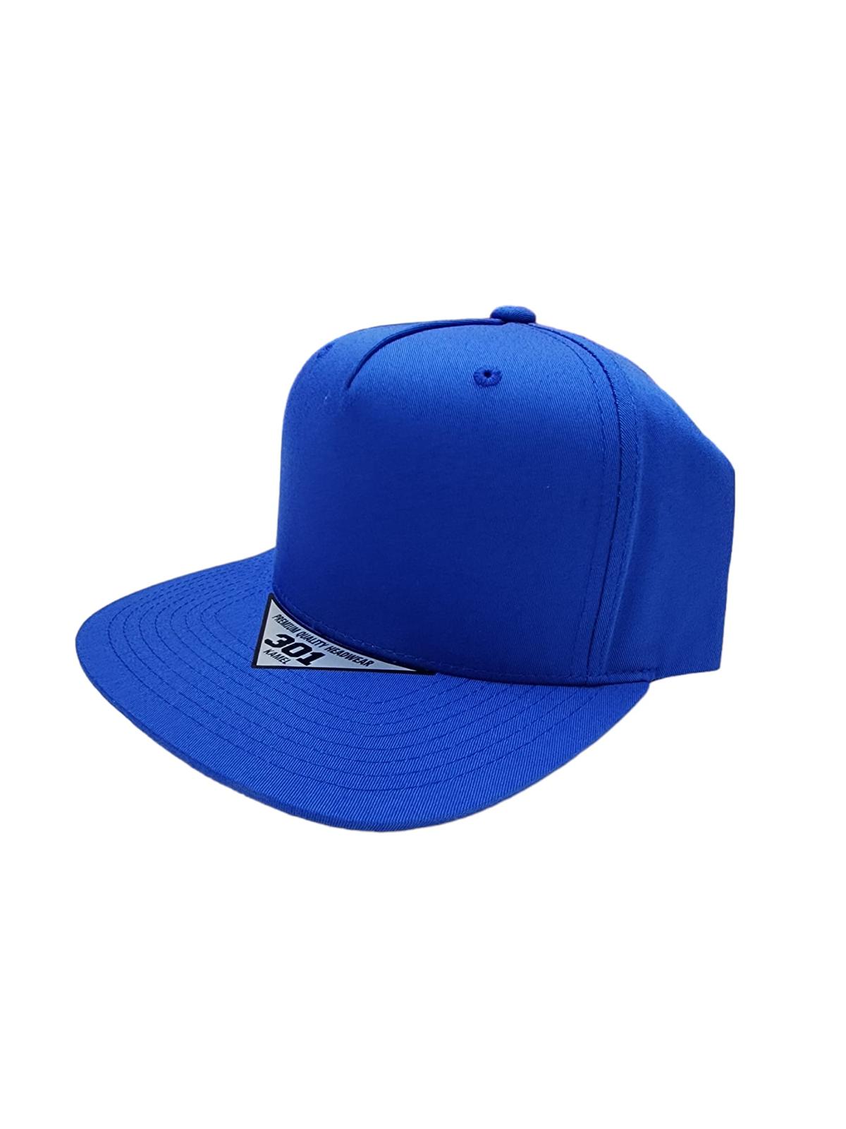 Kamel 301 – Solid 5 Panel Snapback Cap-Noveltiesmart.com