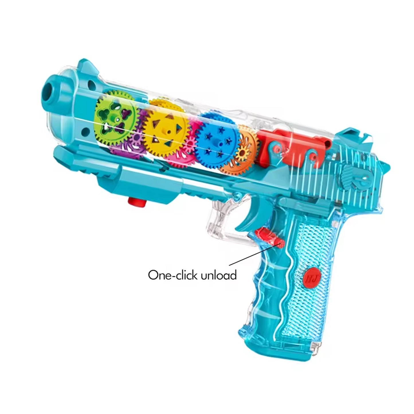 Light-Up Mechanical Toy Gun with Music Wholesale - NoveltiesMart.com Wholesale